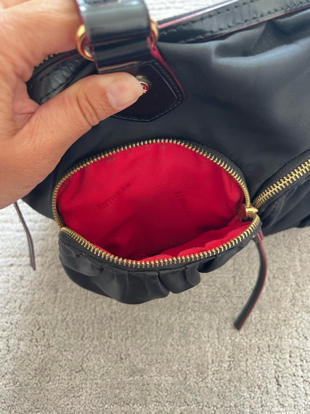 MZ Wallace Jane Bedford Black Shoulder Bag - Picture 9 of 16